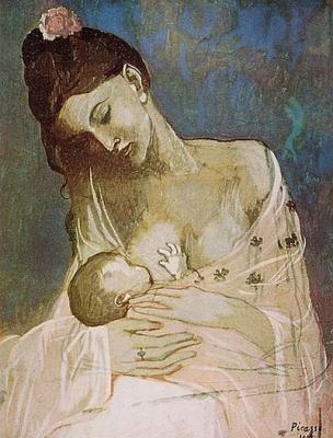Pablo Picasso - Maternità (1905)